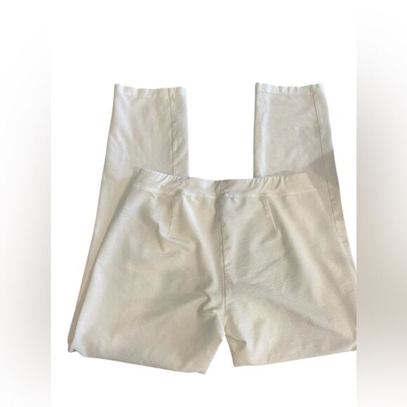 Eileen Fisher White Tapered Leggings Size XXS - Picture 6 of 8